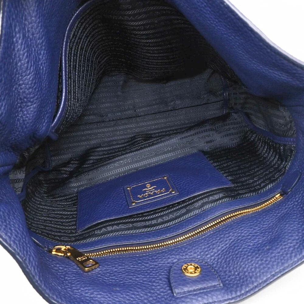 PRADA Blue Shoulder Bag